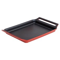 로얄스타 인덕션 겸용 직사각 파티 그리들 팬, 1개, 43cm