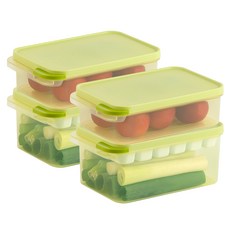 Changsin Living 昌信生活 Soom Fresh 緊湊型冰箱保鮮盒 6件組, 1套