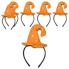 派對俱樂部 迷你高級女巫帽髮箍, 橘色