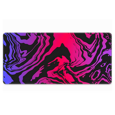 쇼핑닥터 초대형패턴 사무용 게이밍 마우스패드 300 x 600 x 3 mm, 퍼플레드플로우, 1개