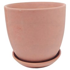 霍登園藝 極簡風圓盆, 玫紅色