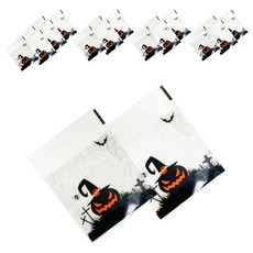 萬聖節南瓜OPP自黏袋 10入, 2個, 混合色