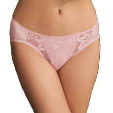 EASY SHOP Rose玫瑰香調大腿無壓中腰三角內褲 3808376, 初戀玫瑰粉