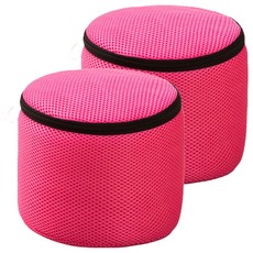 Easy Deal簡便的內衣洗衣袋 15*17cm, 2個, 亮粉色