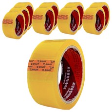 신일 고래공원 가성비 맞춤형 박스테이프 40mm x 50m, 투명, 10개