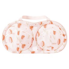 Easy Deal 優質女性內衣洗衣袋 29 x 28 x 3.5 cm, 1個, 淺粉紅色