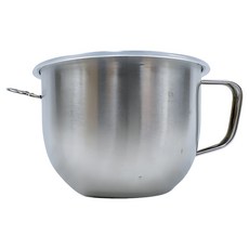 多彩 不銹鋼湯麵碗 1.3L, 1個, 銀色