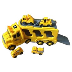 Jumon兒童重型機械卡車玩具組, 黃色, 1套