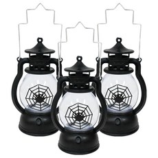 파티클럽 LED 호박랜턴 거미, 3개