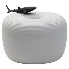 QUALy 鵝卵石衛生紙盒 S, 1個, 鯨鯊