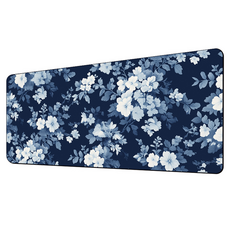 Shopping Doctor 遊戲用 辦公用 家用 大型滑鼠墊 300 x 600 x 3 mm, 1個, 藍海軍雛菊181