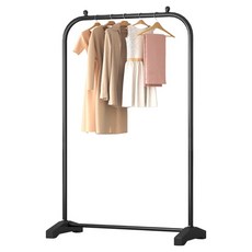 Yhope 簡約多用途立式衣架, 黑色