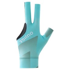 Foaming Home 耐用撞球手套 半指 左手 SNK67, 1個, 黑色 + 藍色