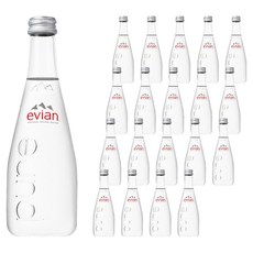 에비앙 천연 광천수, 330ml, 20개