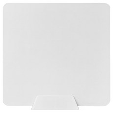 엑스터 다용도 독서실 학원 공부 흰색 칸막이 책상가림판 플라스틱 홀더, 1개