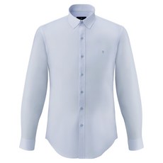 INDIAN 男士基本款彈力正裝襯衫