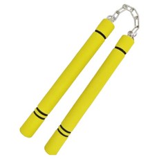 핫템온 깔끔한 쌍절곤, 옐로우, 1개