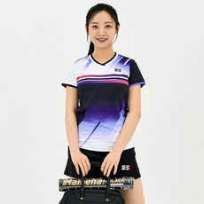 SPECTRUM 女款羽球比賽服T恤 ST-2524