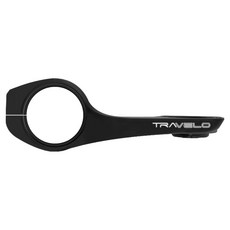 TRVL 空力車手把雙用Garmin固定座支架 THM-01, 黑色, 1個
