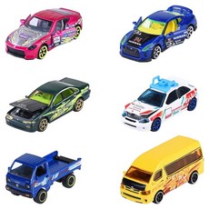 maJORETTE 美捷輪 日本車款豪華系列 小汽車 6件組, 1套, 日本車款豪華系列 混色