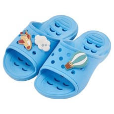 모던하우스 아동용 PVC 물빠짐 욕실화, BLUE, 1개