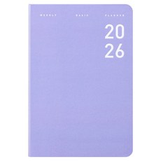 ARDIUM 2026 每週基本計畫本, 1個, 淺紫色