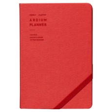 아르디움 2026 플래너 M, 레드, 1개