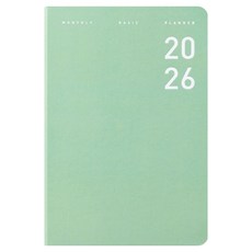 아르디움 2026 먼슬리 베이직 플래너, 민트, 1개