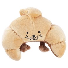 Martin Sellier 法國耐咬發聲玩具, 1個, 可頌 棕色