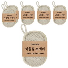 Yumemoa 雙面銀絲菜瓜布, 6個, 1入