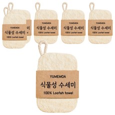 Yumemoa 菜瓜布 白色, 6個, 1入