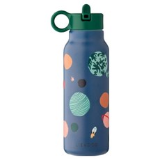 리우드 포크 물병, 네이비, 1개, 350ml