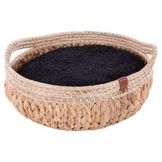 Martin Sellier 布袋蓮編織寵物睡窩, 1個, 咖啡色