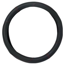 AGR MOTOR DESIGN 方向盤套 ah-73M, 黑色 + 紅色