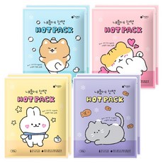 포포팬시 햄치 프렌즈 따뜻한 내품에 핫팩 150g 8p 세트, 1세트