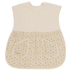 예꼬맘 순면 거즈 엄마 턱받이, 플라워핑크, 1개, 1개입