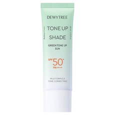 DEWYTREE 潤色防曬乳SPF50+ 清透綠, 1個, 40ml