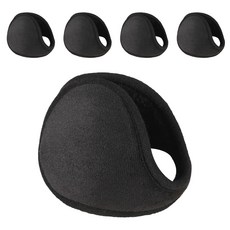 Wel-pick 運動護耳保暖耳罩, 黑色, 5個