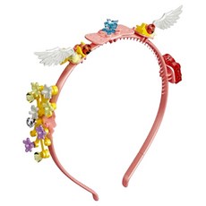 I-Nara 兒童積木組裝製作玩具 天使環髮箍, 1個, 粉紅色