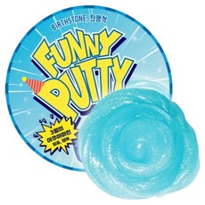 FUNNY PUTTY 誕生石系列 菲蒂幼兒黏土, 1個, 三月海藍寶石, 40g