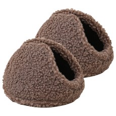 웰픽 스포츠 보온 귀마개, 라이트브라운, 2개