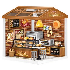 JEL JEL 立體拼圖 麵包店 JEL0417, 1個, 118件, 混合色