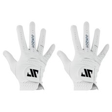 죽조이 라이텍스 기능성 파크 골프장갑 오른손착용, 화이트, 2개