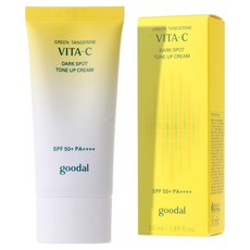 goodal 青橘維他命C淡斑提亮霜 SPF50+ PA++++, 白色, 1個