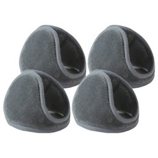 Wel-pick 運動防寒防風保暖耳罩, 灰色, 4個