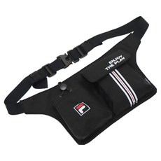 FILA GOLF B 腰包 腰部臀部包, 1個, 黑色