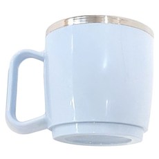 LiLFANT 捲曲洗碗機杯, 1個, 210ml, 天藍色