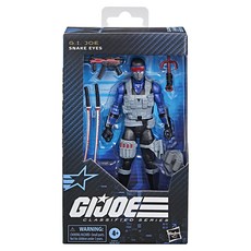 Hasbro 孩之寶 GI JOE 特種部隊精英系列人物：Snake Eyes G10735X00 6吋, 1個