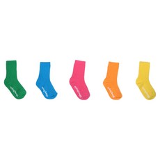 ggomi socks 羅紋襪 糖果色 5雙組