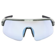 Silence S2 鏡面變色防霧感光自行車護目鏡, 1個, 水晶綠(鏡框) + 銀藍色(鏡片)